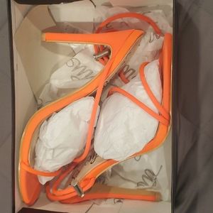 Orange heels